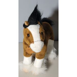Aurora Breyer A Horse Of My Very Own 15" Plush Black‎ Brown White Pre-Owned